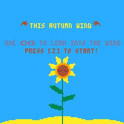 [A gif showing the title screen of This Autumn Wind.]
